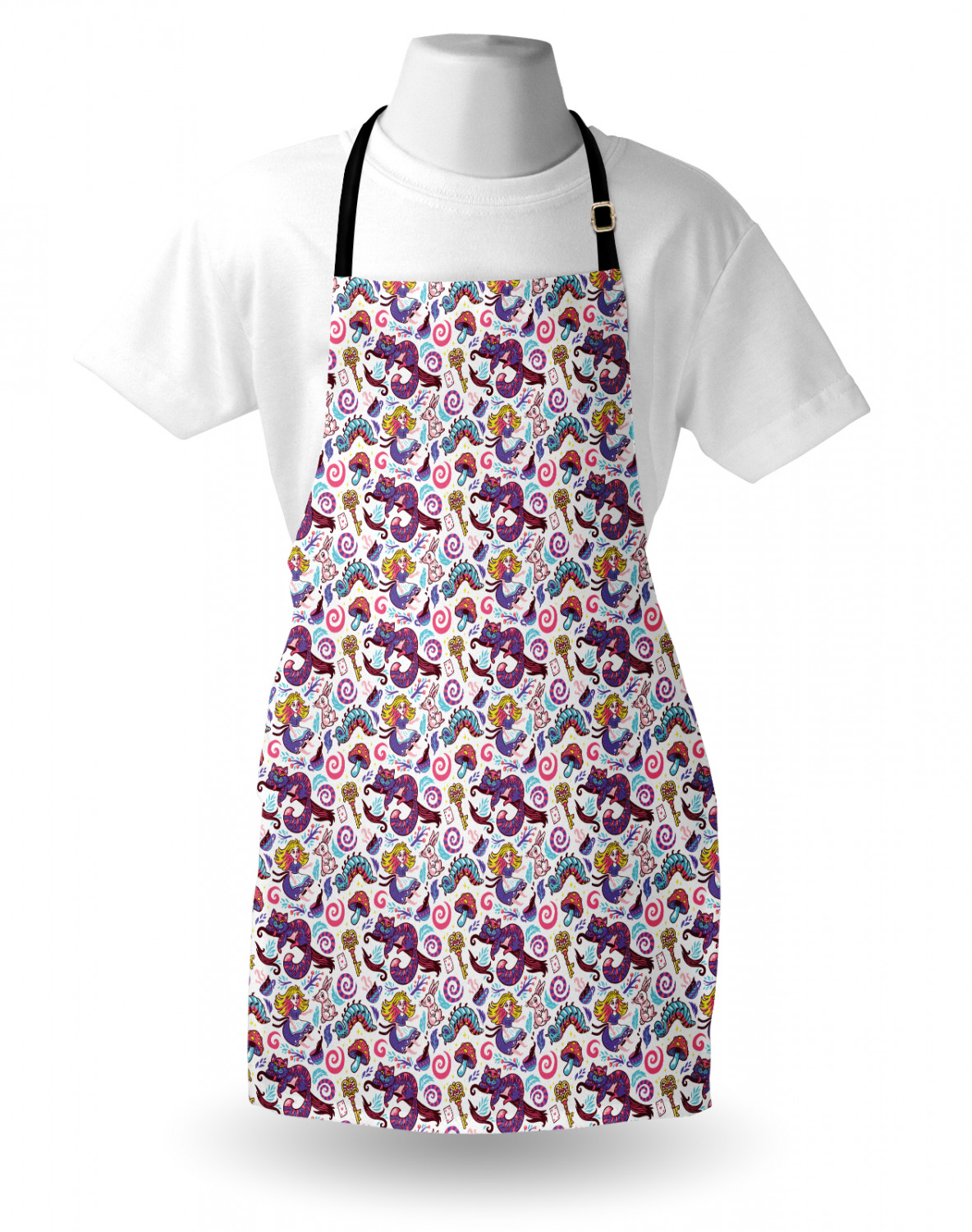 Caterpillar Apron Unisex Kitchen Bib with Adjustable Neck Cooking Baking