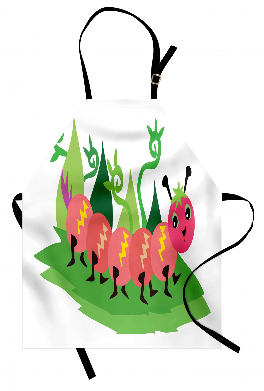 Ambesonne Apron with Adjustable Strap for Gardening and Cooking Long Lasting