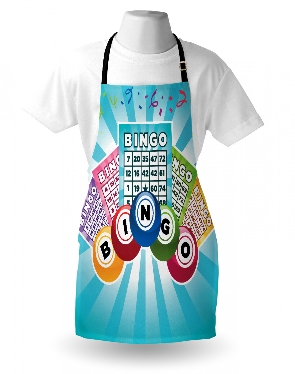 Bingo Apron Unisex Kitchen Bib with Adjustable Neck Cooking Baking | eBay