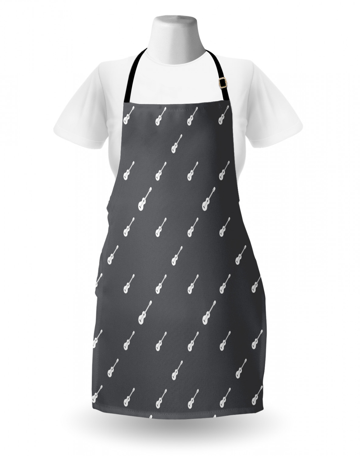 Ambesonne Unisex Apron with Adjustable Strap for Gardening Cooking 