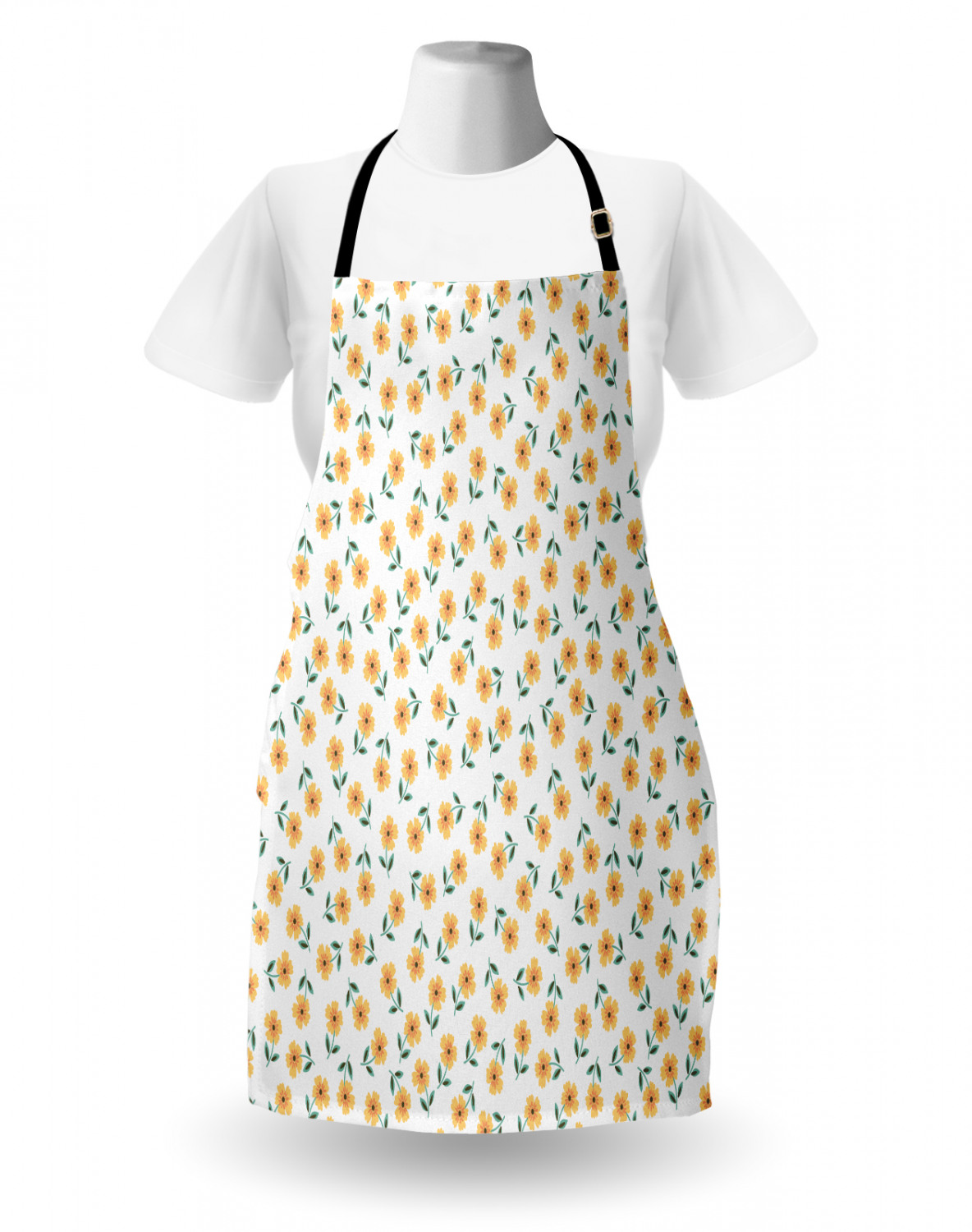 Details about   Ambesonne Apron Bib Adjustable Neck for Gardening Cooking Durable 
