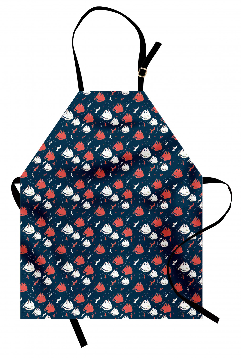 Ambesonne Apron with Adjustable Neck for Gardening Cooking Vivid Colors