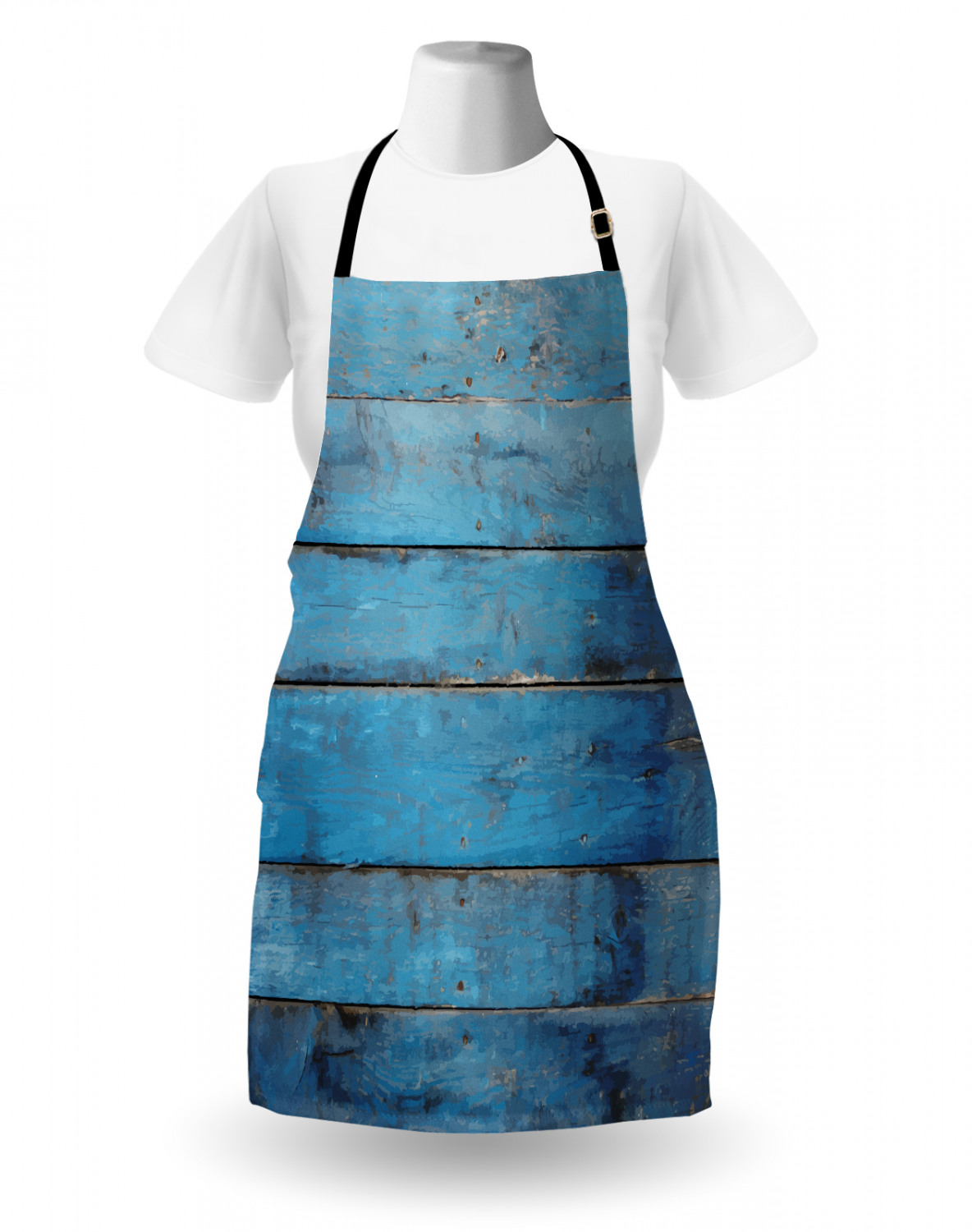 Ambesonne Apron with Adjustable Neck for Gardening Cooking Vivid Colors