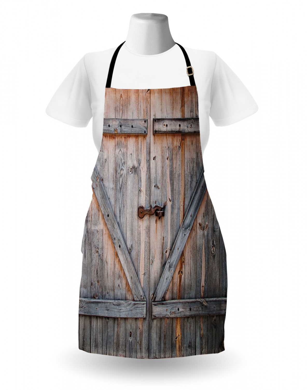 Ambesonne Unisex Durable Apron Bib with Adjustable Strap for Gardening