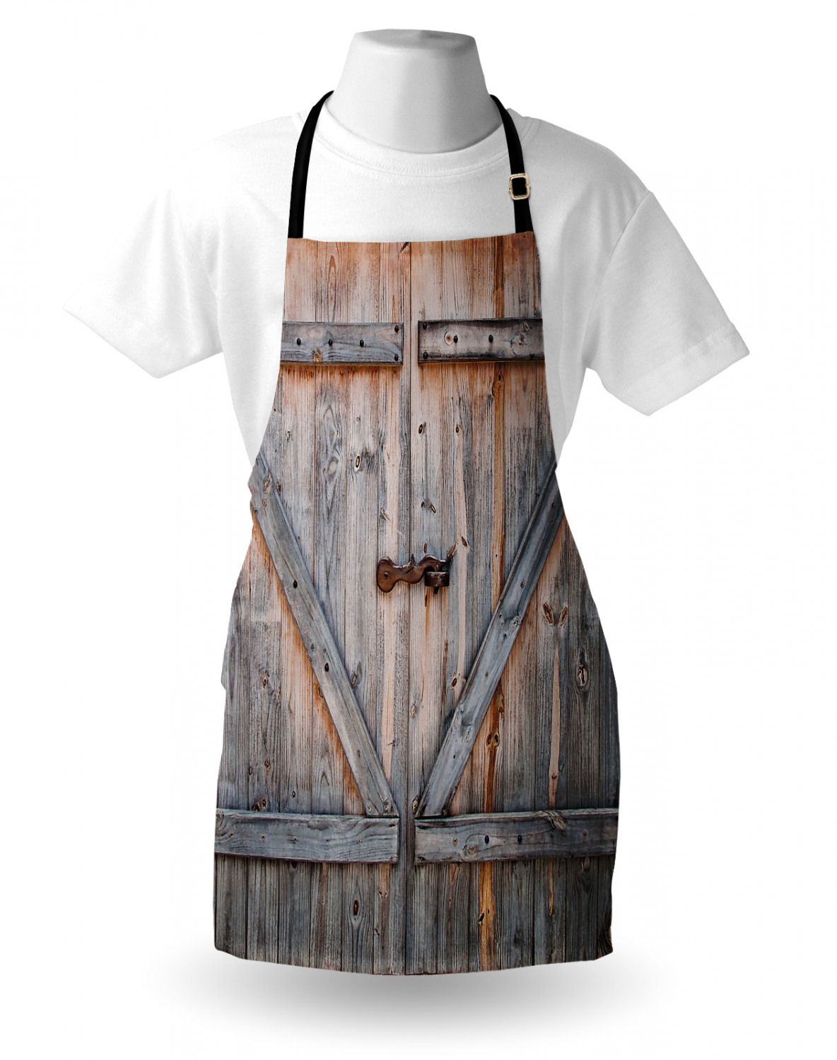 Ambesonne Unisex Durable Apron Bib with Adjustable Strap for Gardening