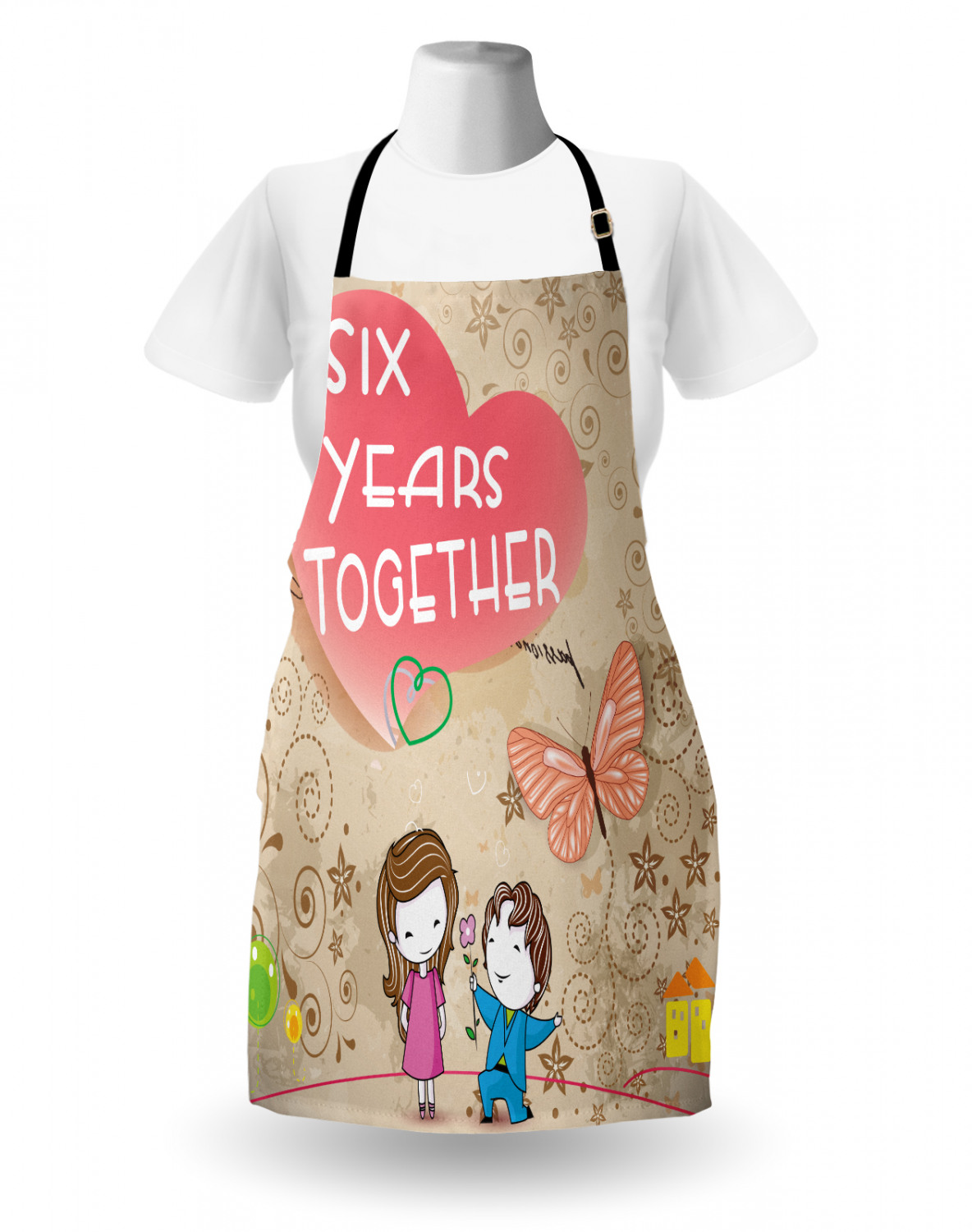 Details about   Ambesonne Apron Adjustable Strap for Gardening and Cooking Unisex Long Lasting