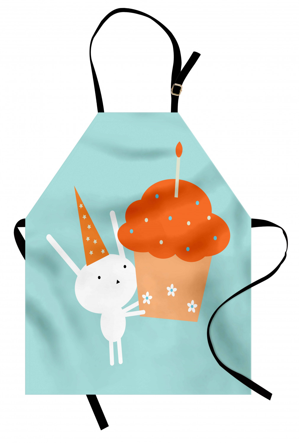 Ambesonne Bunny Kids Apron Boys Girls Apron Bib Cooking & Painting