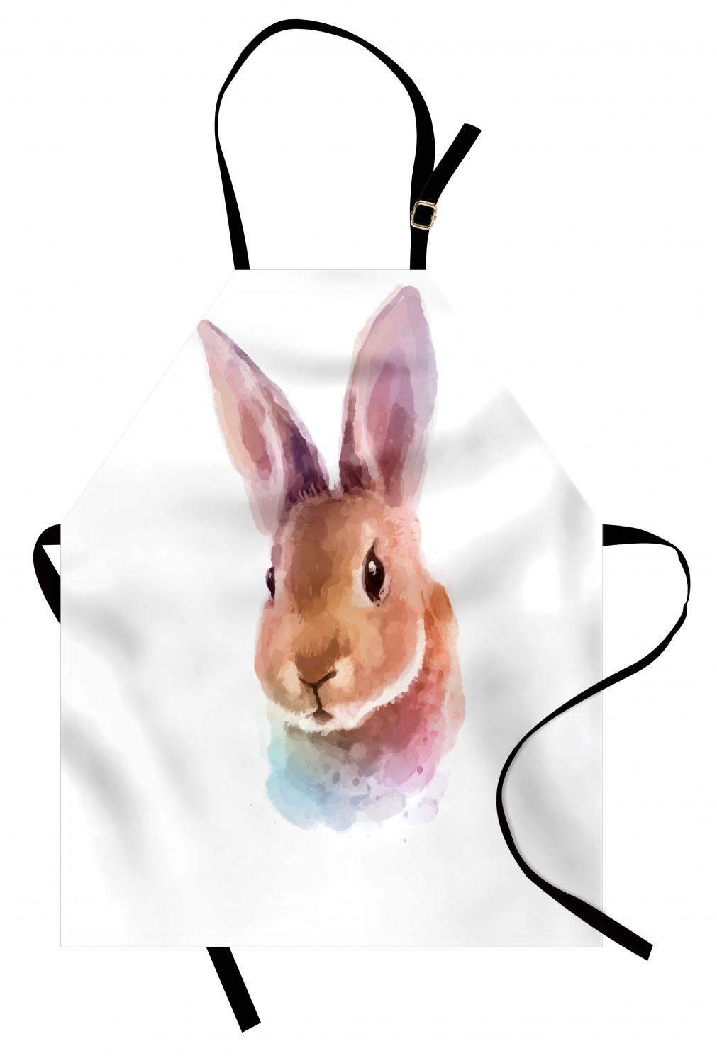 Ambesonne Bunny Kids Apron Boys Girls Apron Bib Cooking & Painting