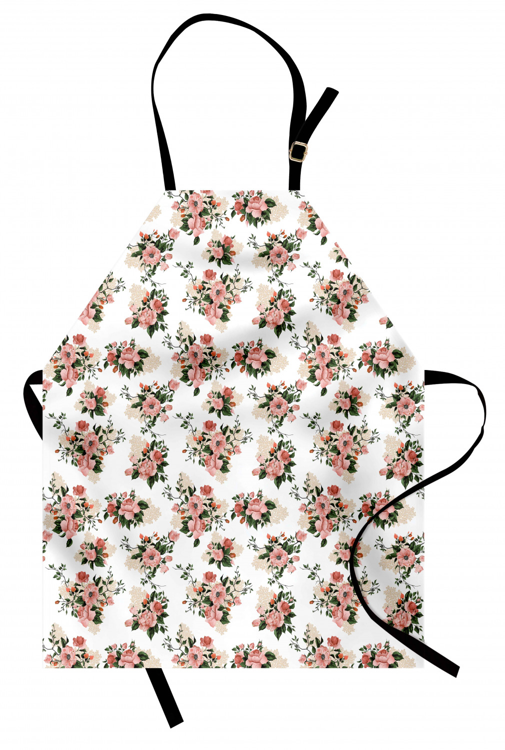 Ambesonne Apron Adjustable Strap for Gardening and Cooking Unisex