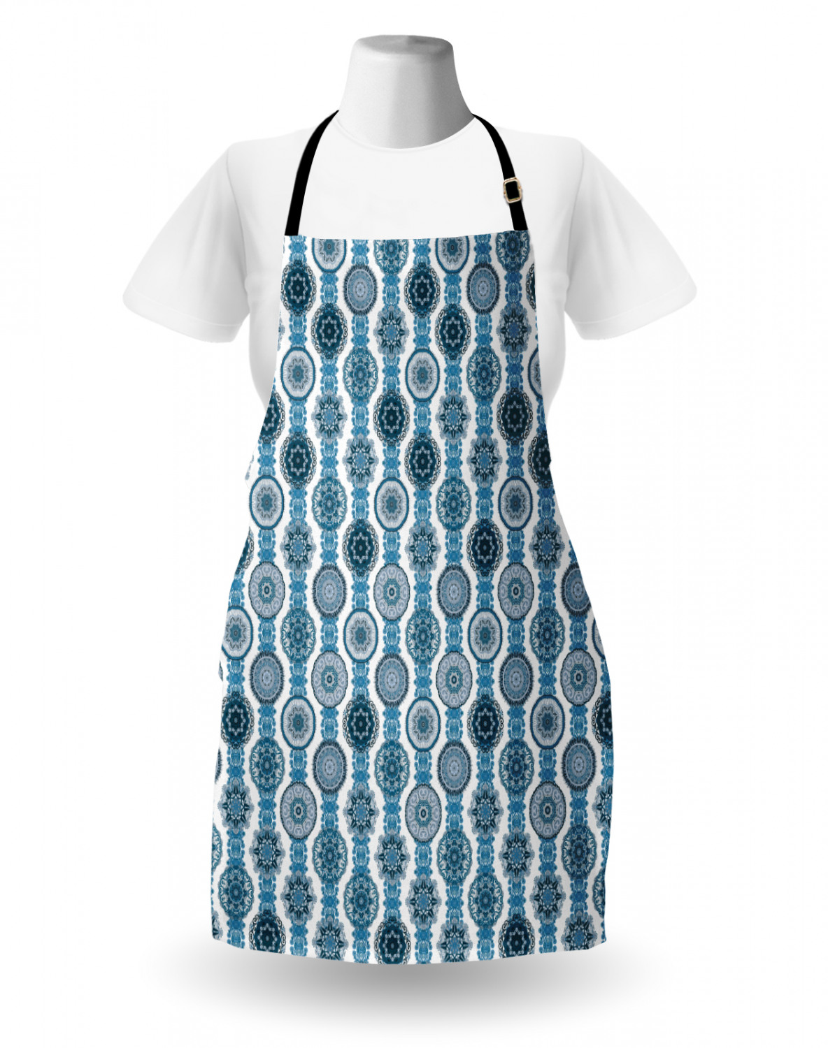 Ambesonne Apron Adjustable Strap for Gardening and Cooking Unisex