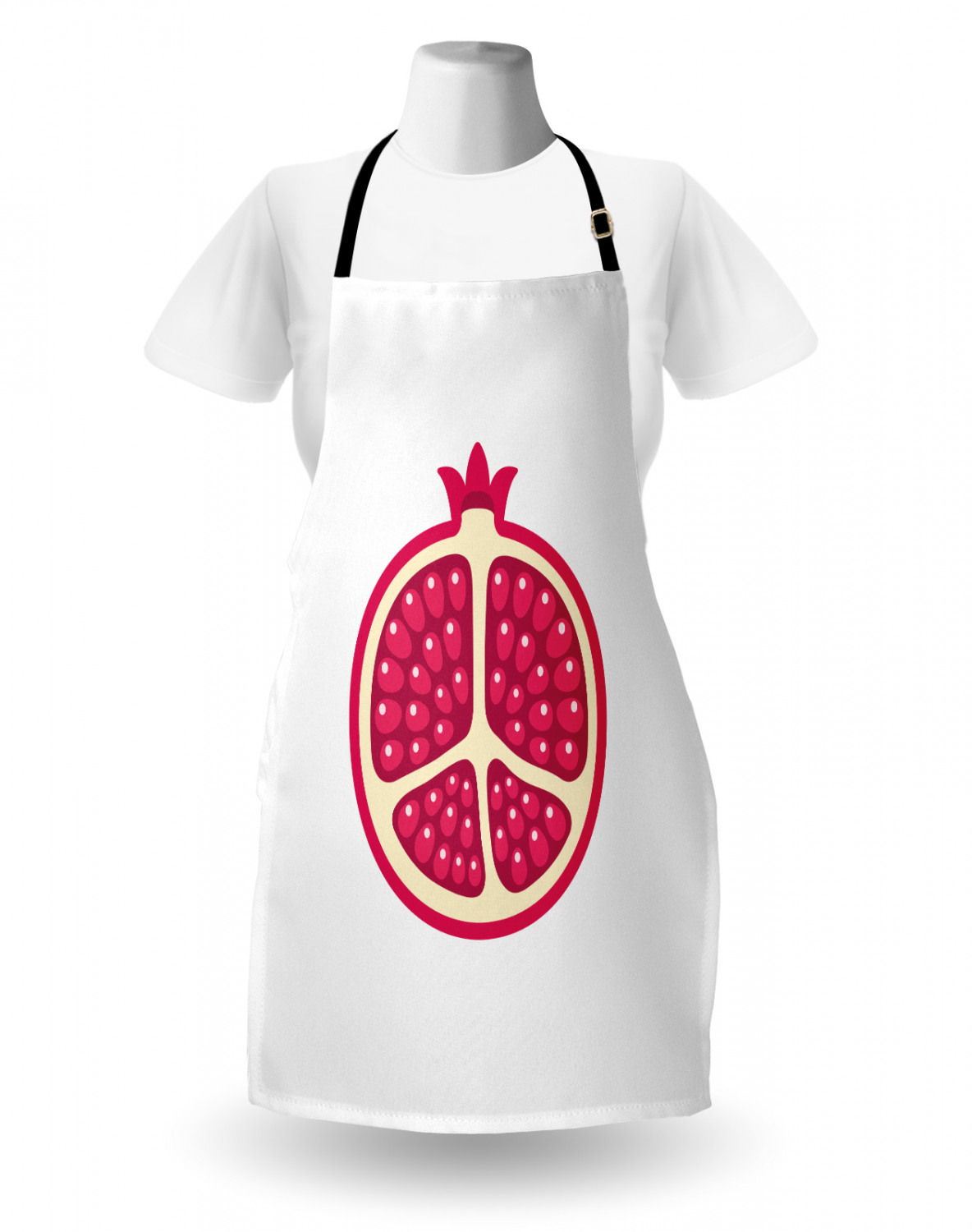 Unisex Indoor Use Apron with Adjustable Neck Strap for Garden Cooking Ambesonne