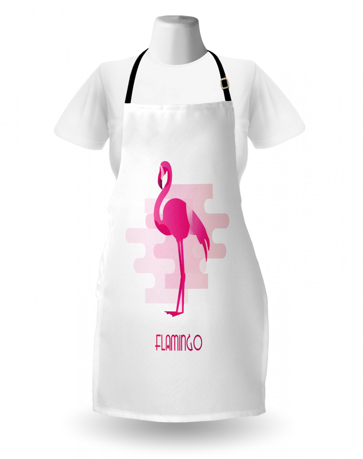 Unisex Indoor Use Apron with Adjustable Neck Strap for Garden Cooking Ambesonne