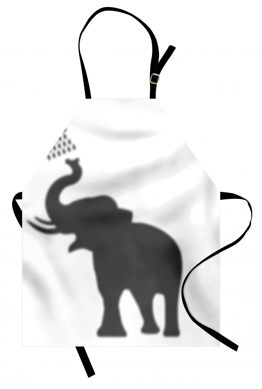 Ambesonne Unisex Durable Apron Bib with Adjustable Strap for Gardening