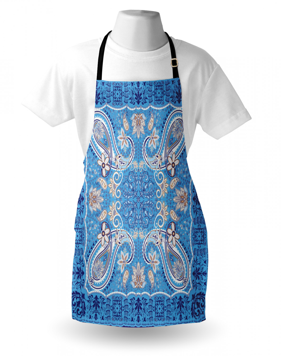 Ambesonne Apron Bib with Adjustable Strap for Garden Cooking eBay