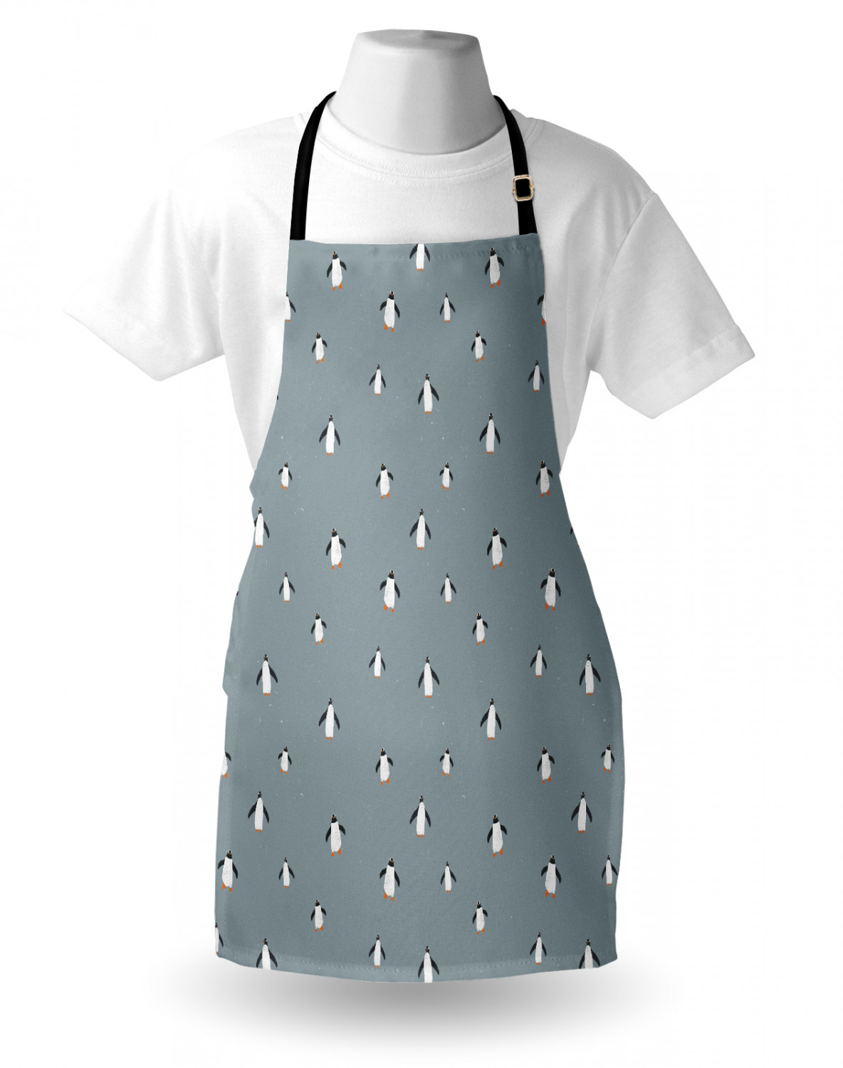 Ambesonne Apron with Adjustable Strap for Gardening Cooking No Fading