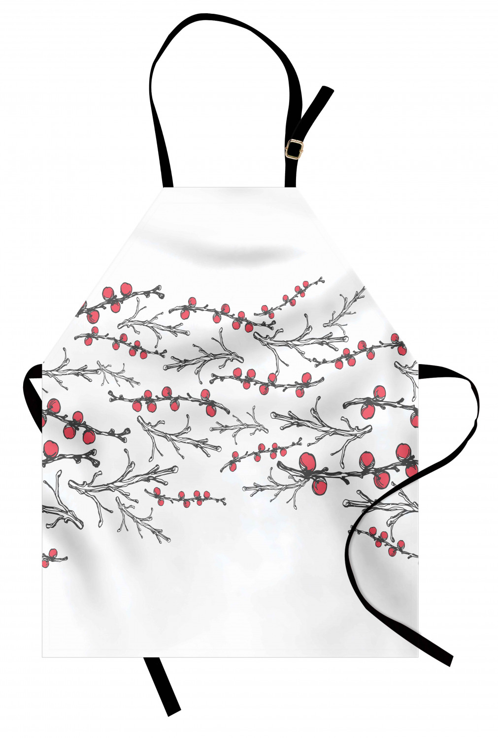 Ambesonne Apron with Adjustable Strap for Gardening Cooking No Fading