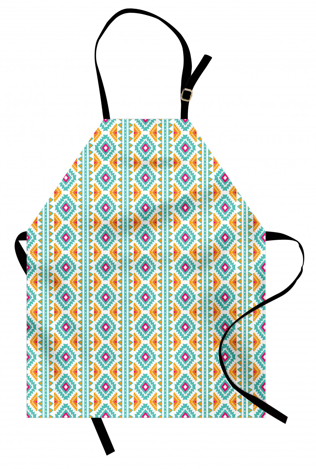 Ambesonne Apron with Adjustable Strap for Gardening Cooking No Fading