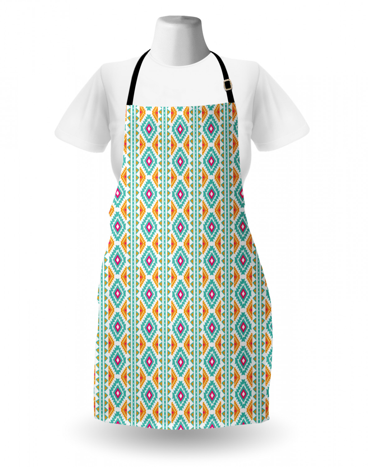 Ambesonne Apron with Adjustable Strap for Gardening Cooking No Fading