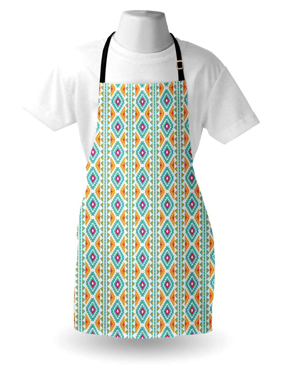 Ambesonne Apron with Adjustable Strap for Gardening Cooking No Fading