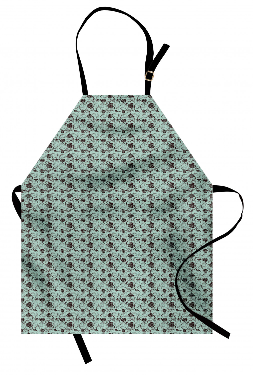 Ambesonne Unisex Vivid Colors Apron Bib with Adjustable Strap for Gardening