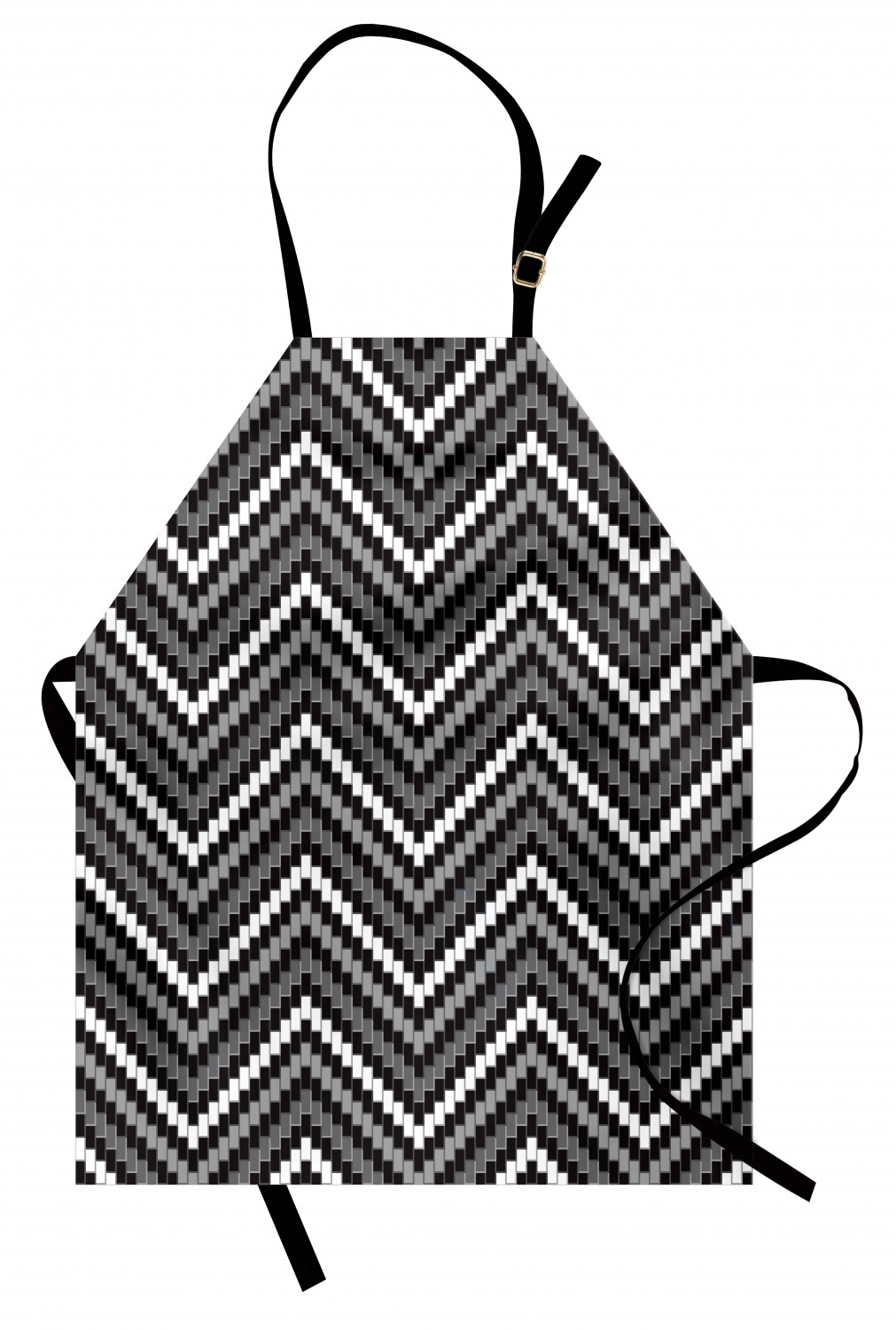 Ambesonne Unisex Vivid Colors Apron Bib with Adjustable Strap for Gardening