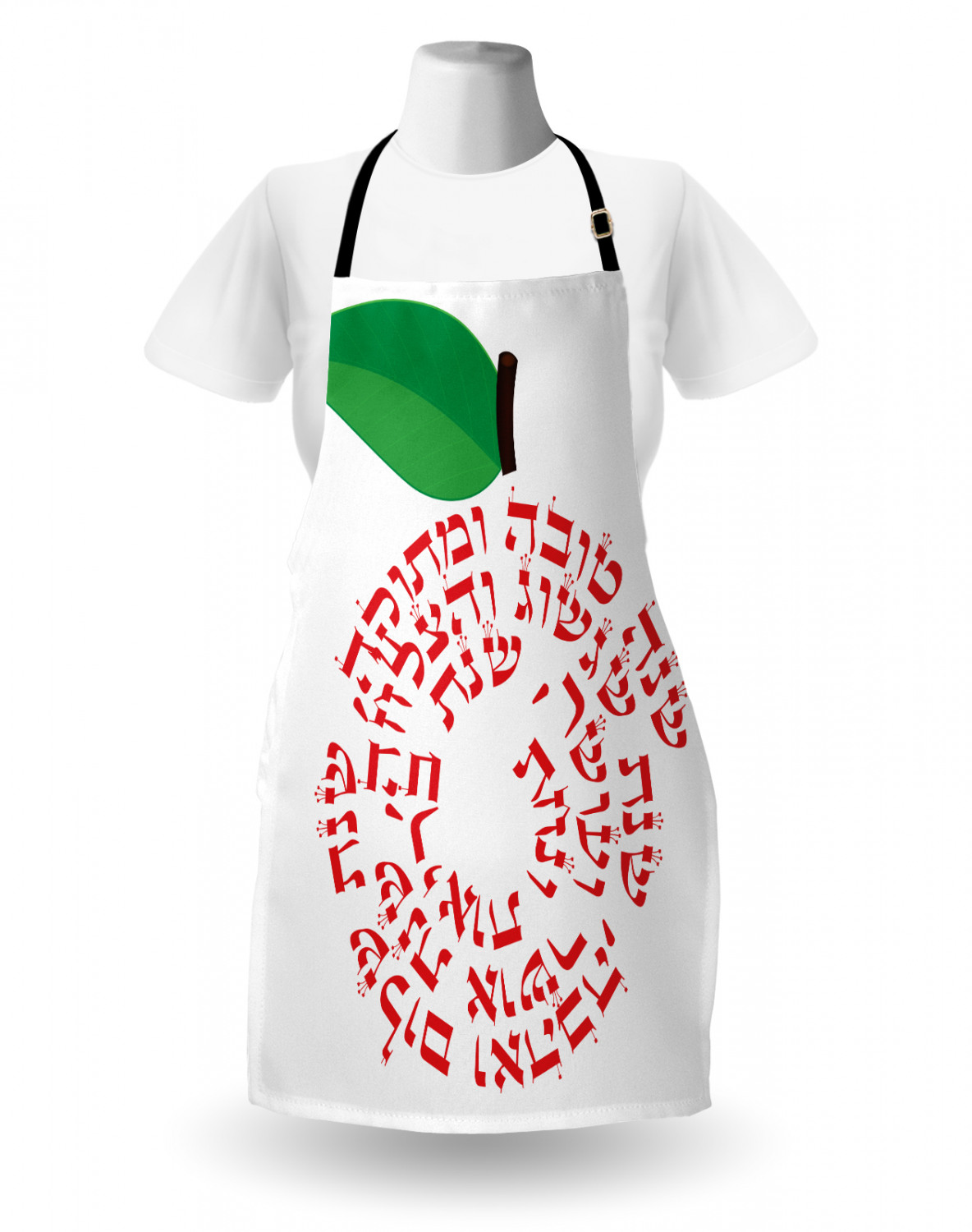 Ambesonne Apron Bib with Adjustable Strap for Gardening Unisex Vivid Colors