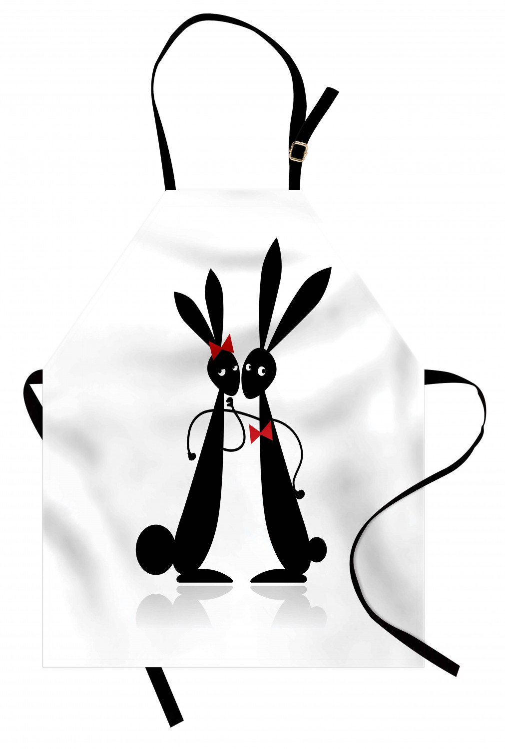 Ambesonne Bunny Kids Apron Boys Girls Apron Bib Cooking & Painting