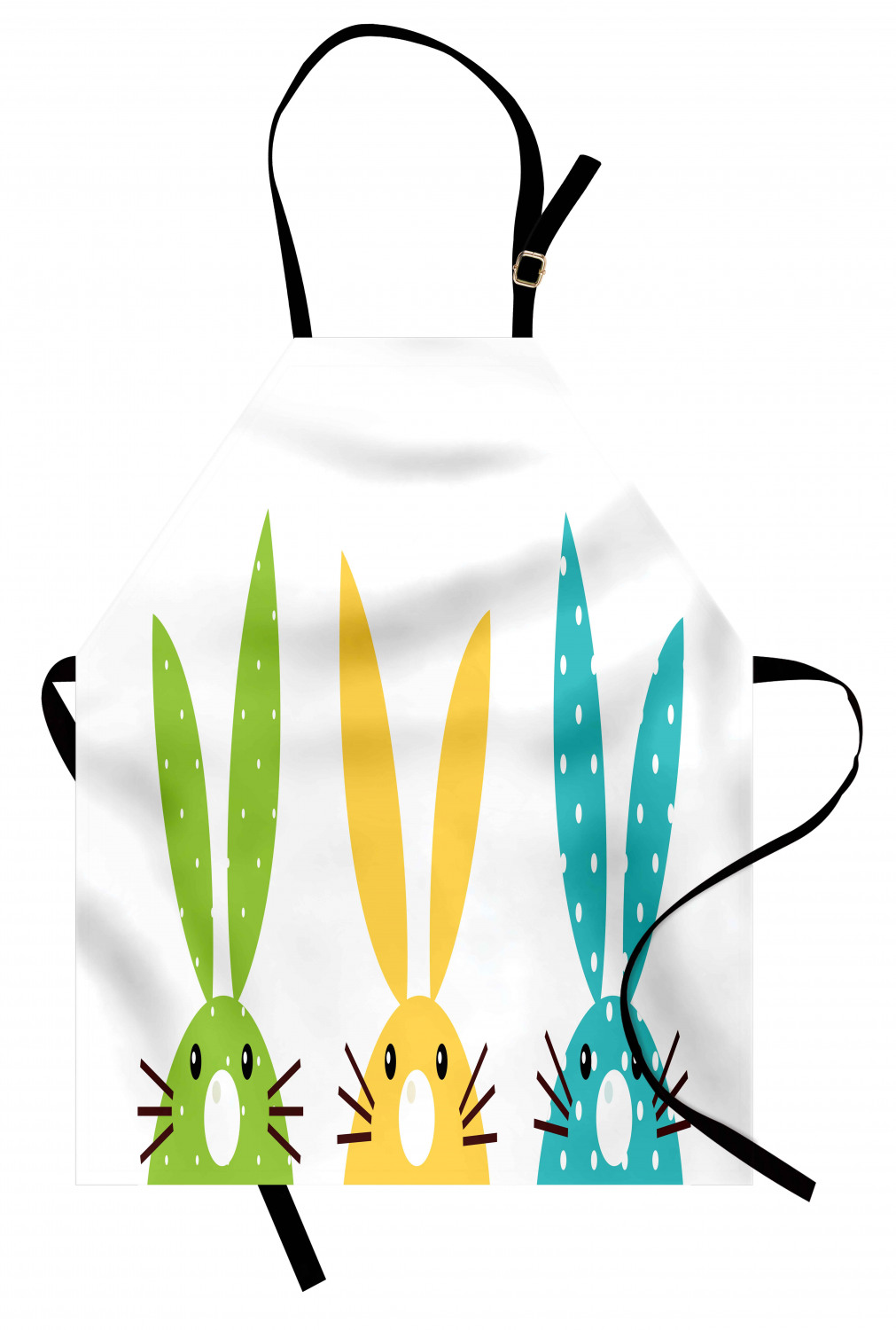 Ambesonne Bunny Kids Apron Boys Girls Apron Bib Cooking & Painting