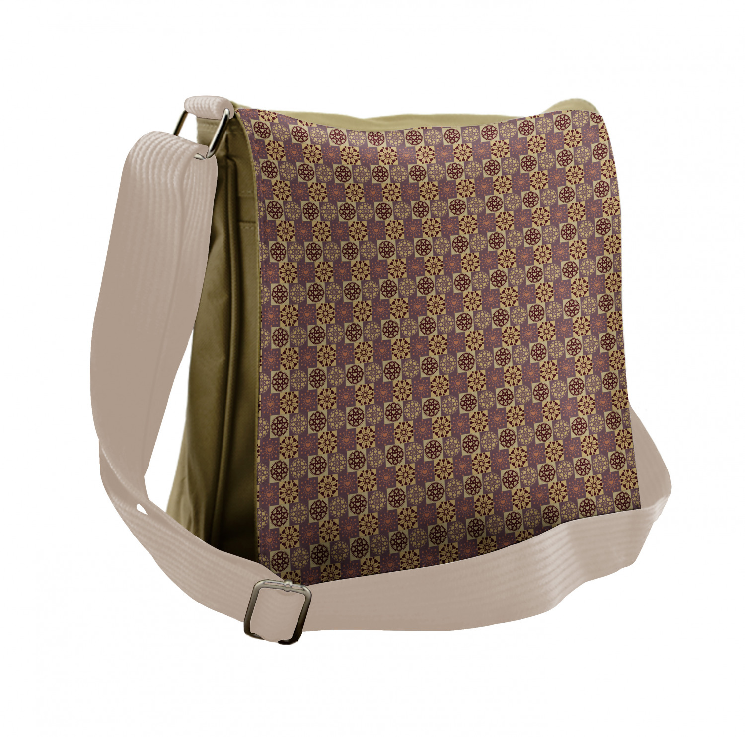 Ambesonne Surreal Pattern Messenger Bag with Shoulder Strap Unisex Cross-body - Picture 23 of 54