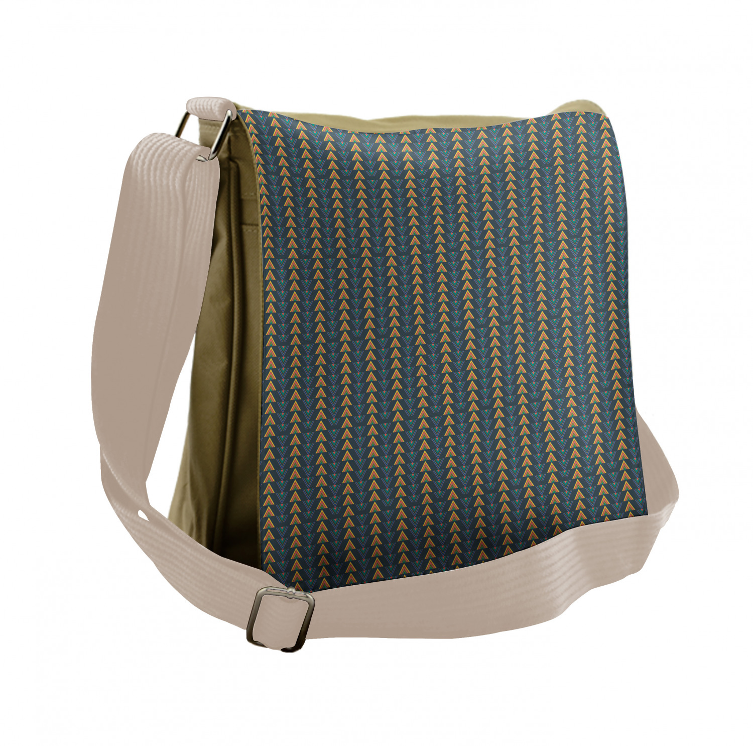 Ambesonne Surreal Pattern Messenger Bag with Shoulder Strap Unisex Cross-body - Picture 14 of 54