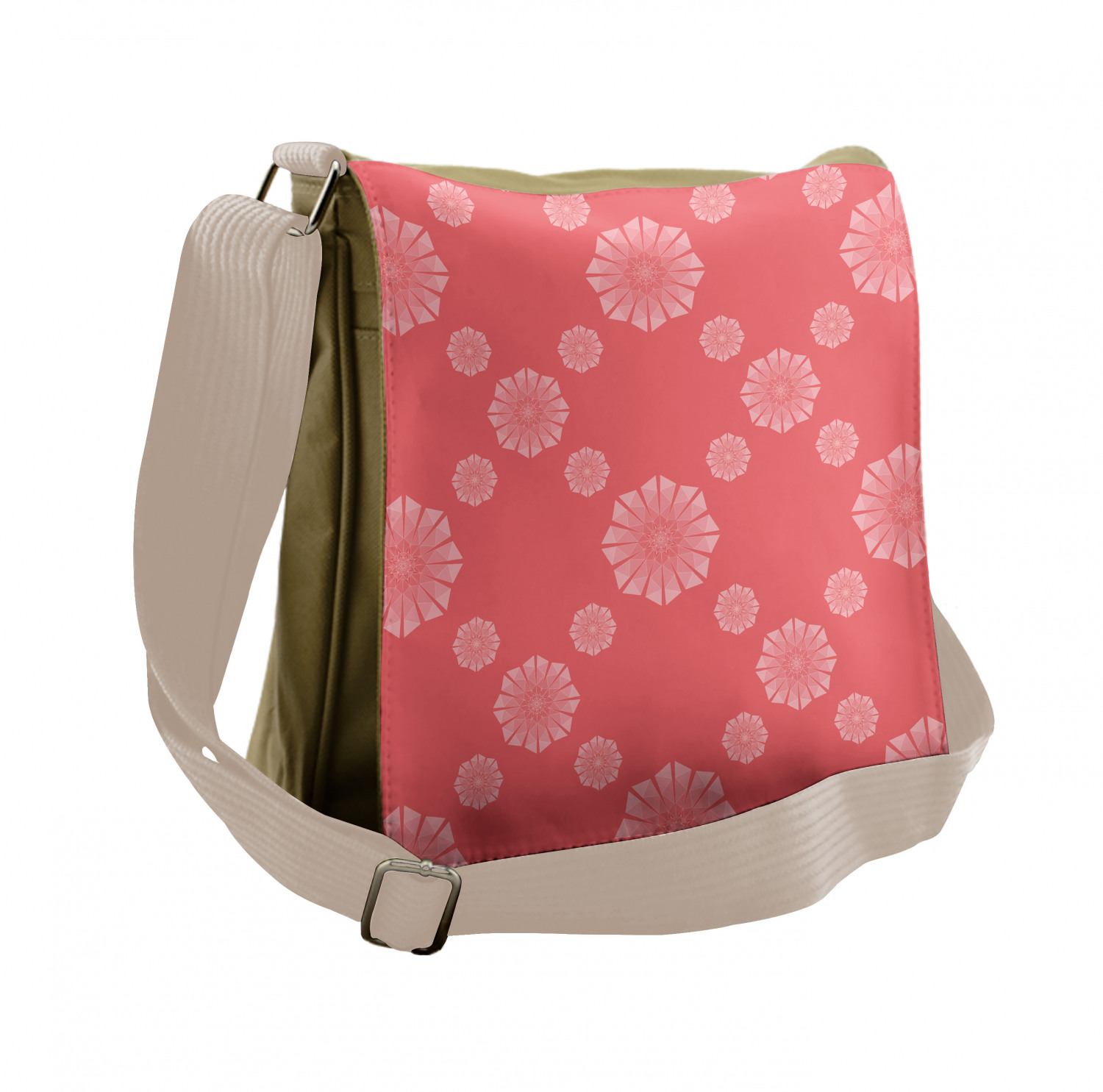 Ambesonne Surreal Pattern Messenger Bag with Shoulder Strap Unisex Cross-body - Picture 32 of 54