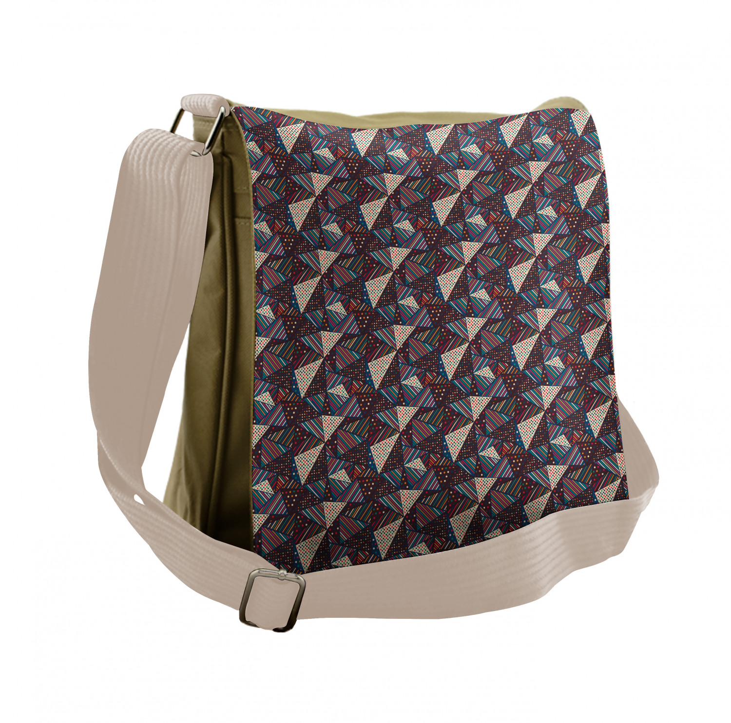 Ambesonne Surreal Pattern Messenger Bag with Shoulder Strap Unisex Cross-body - Picture 50 of 54