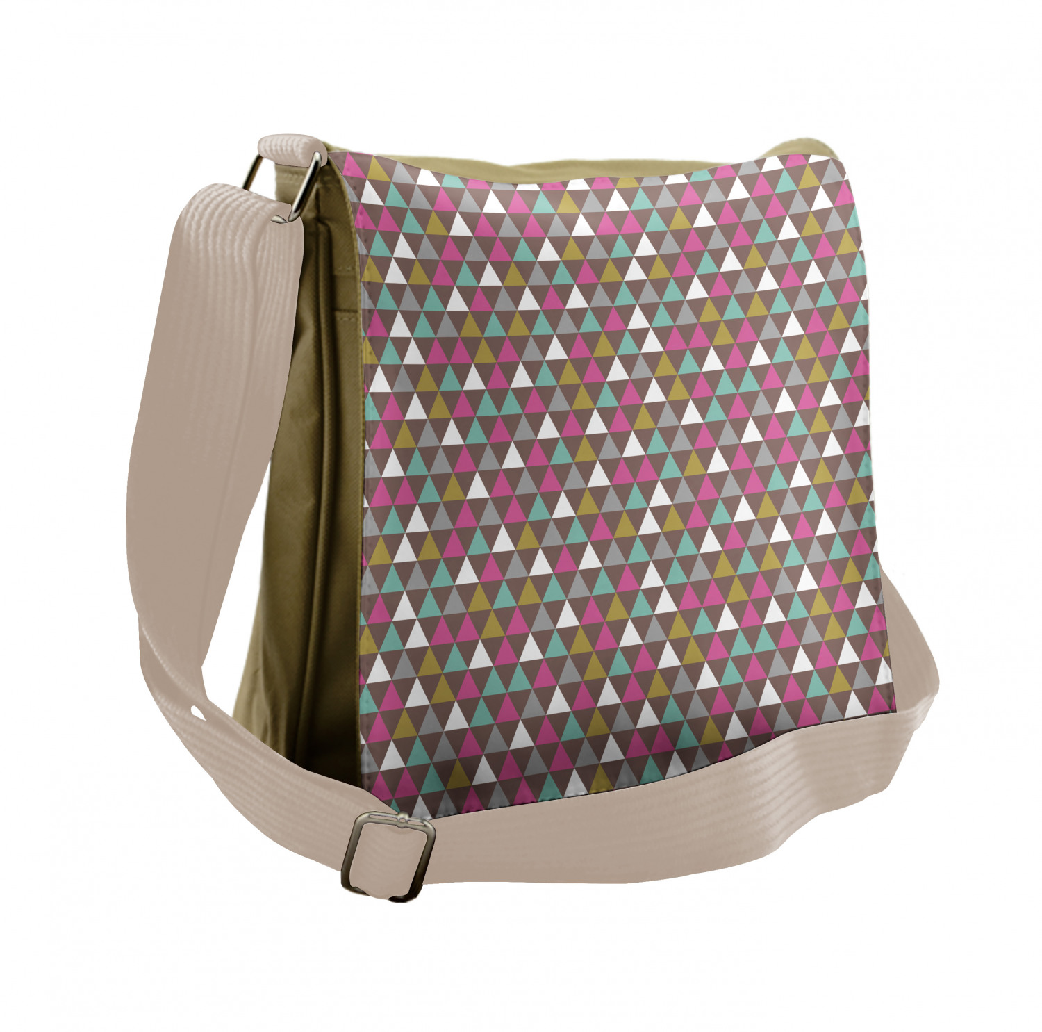 Ambesonne Surreal Pattern Messenger Bag with Shoulder Strap Unisex Cross-body - Picture 15 of 54