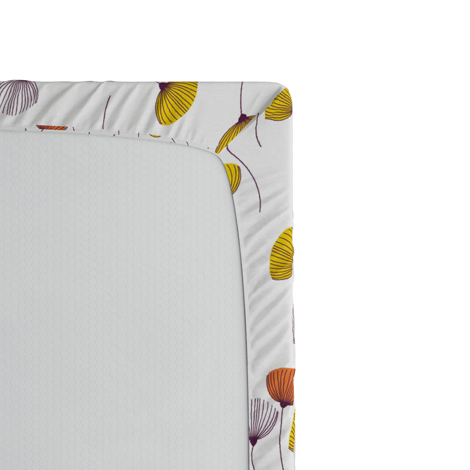 Garden Blossoms Fitted Sheet Cover with All-Round Elastic Pocket in 4 Sizes - Picture 57 of 69