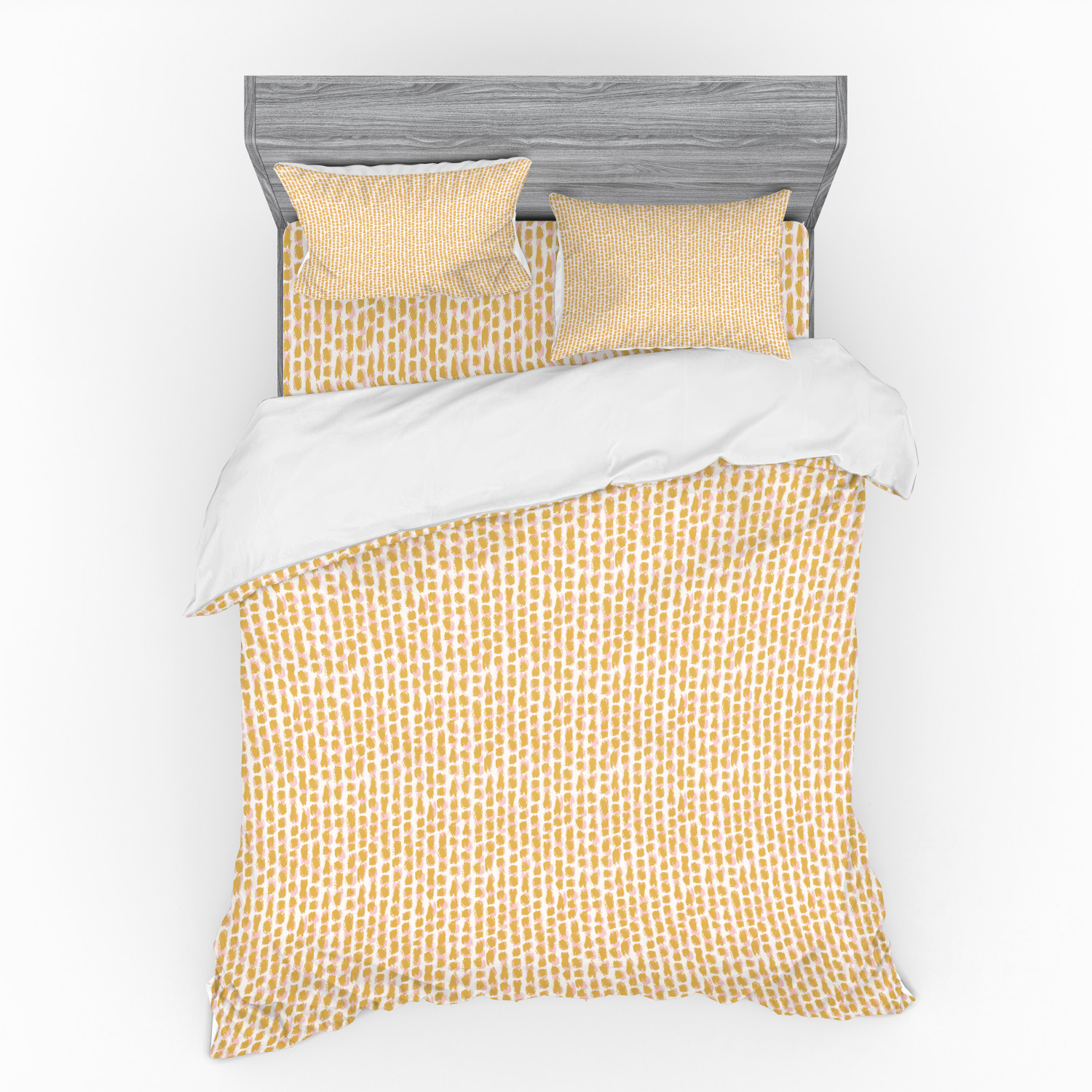Ambesonne Pastel Design Bedding Set Duvet Cover Sham Fitted Sheet in 3 Sizes - Picture 163 of 236