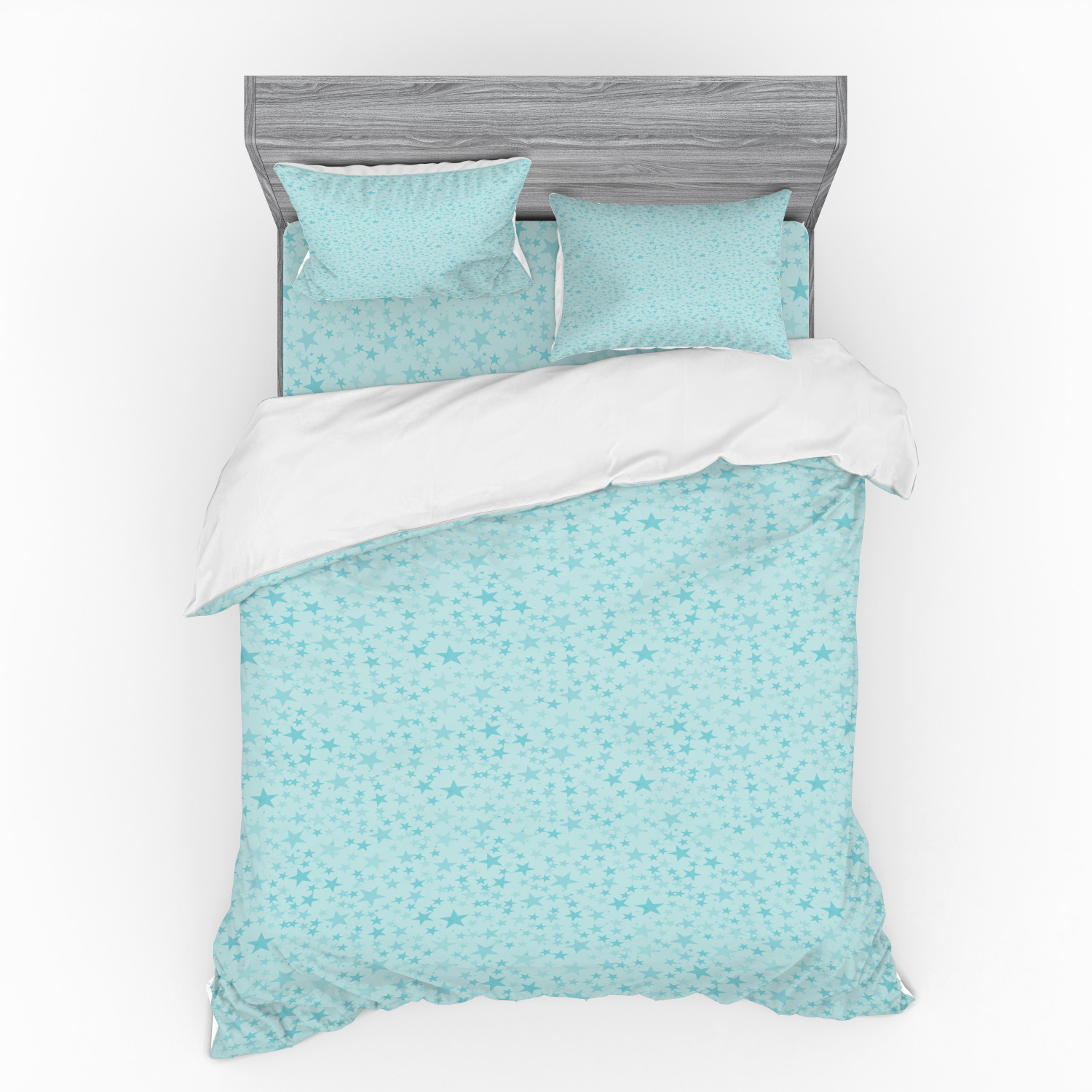 Ambesonne Pastel Design Bedding Set Duvet Cover Sham Fitted Sheet in 3 Sizes - Picture 59 of 236