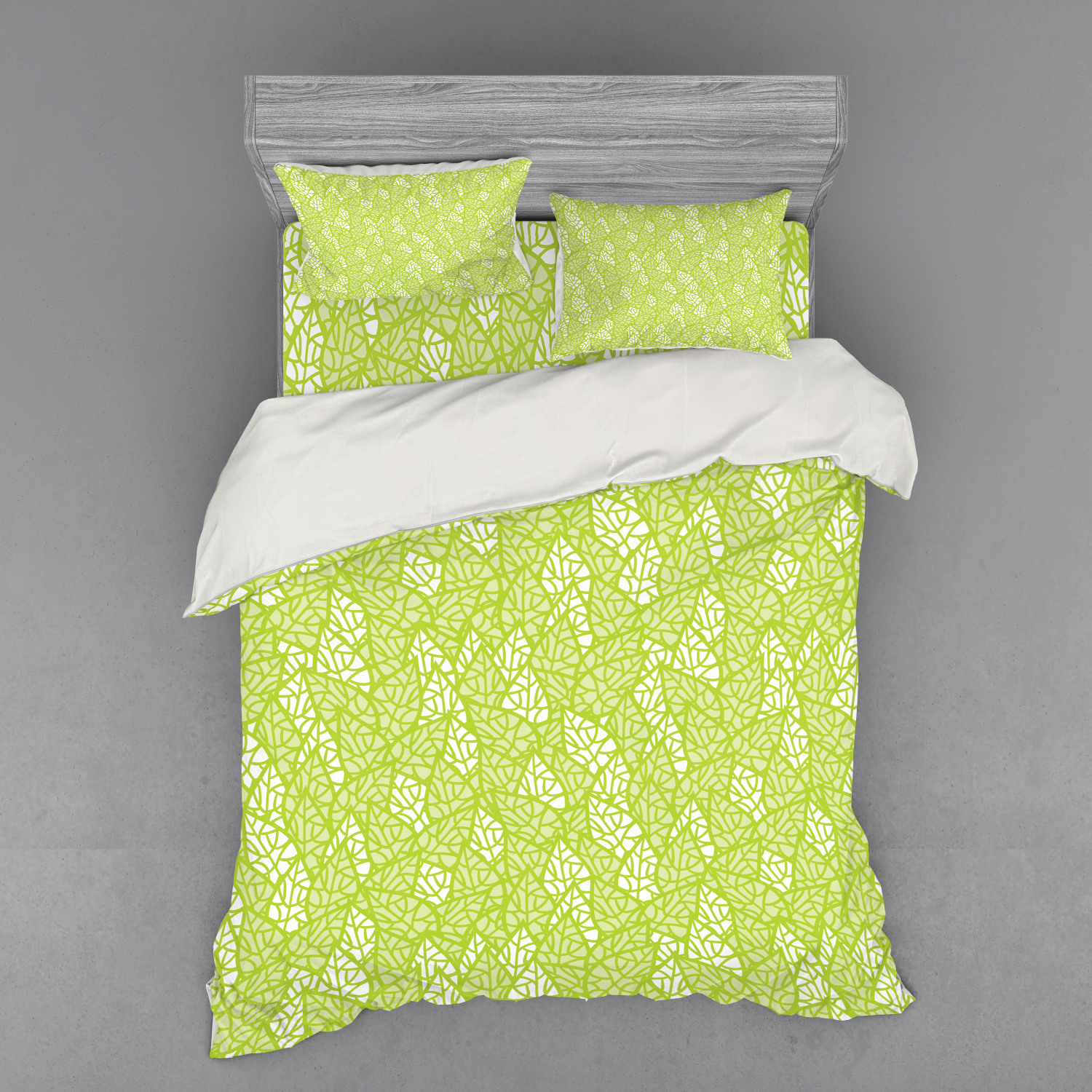 Ambesonne Spring Bedding Set Duvet Cover Sham Fitted Sheet in 3 Sizes - Picture 35 of 240