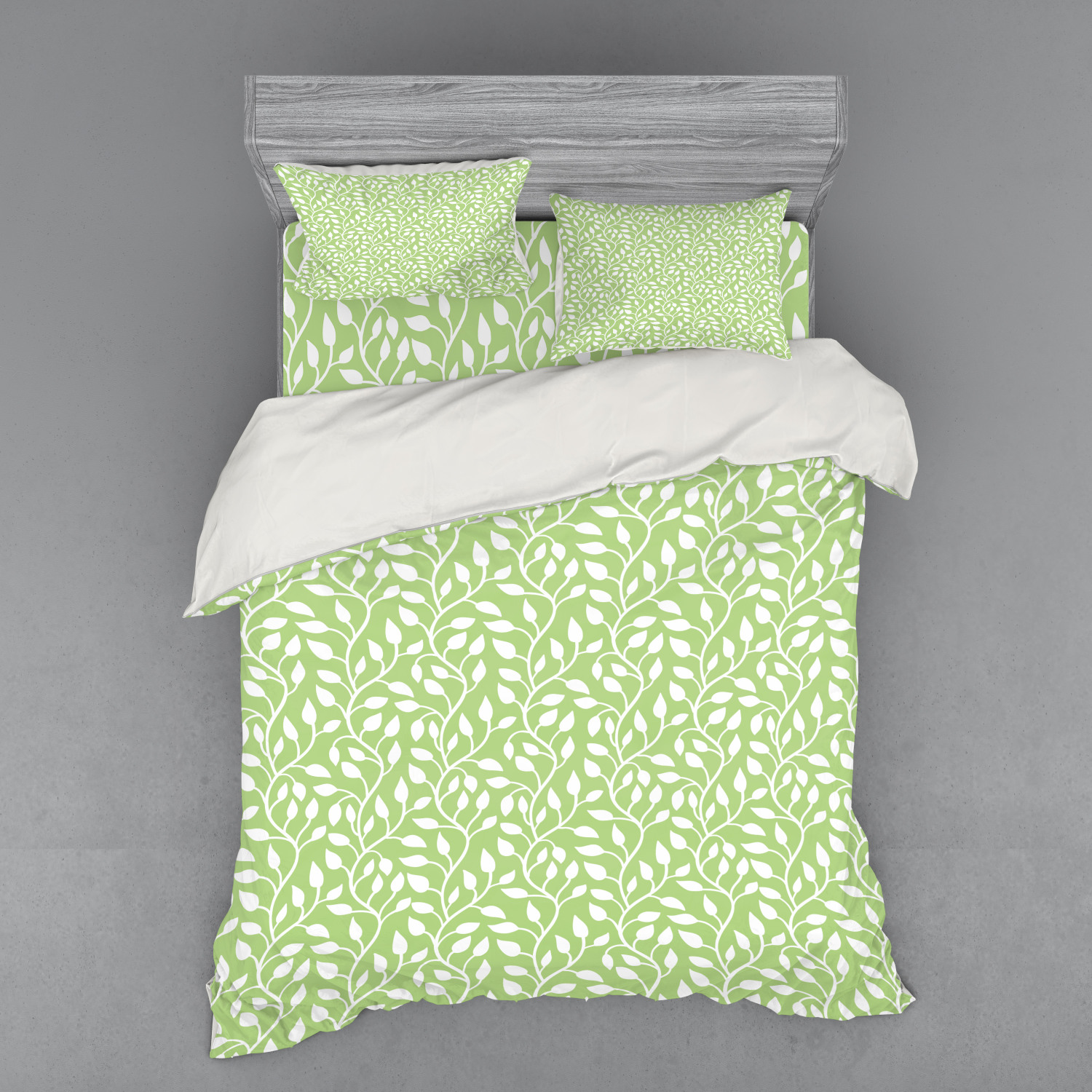 Ambesonne Spring Bedding Set Duvet Cover Sham Fitted Sheet in 3 Sizes - Picture 123 of 240
