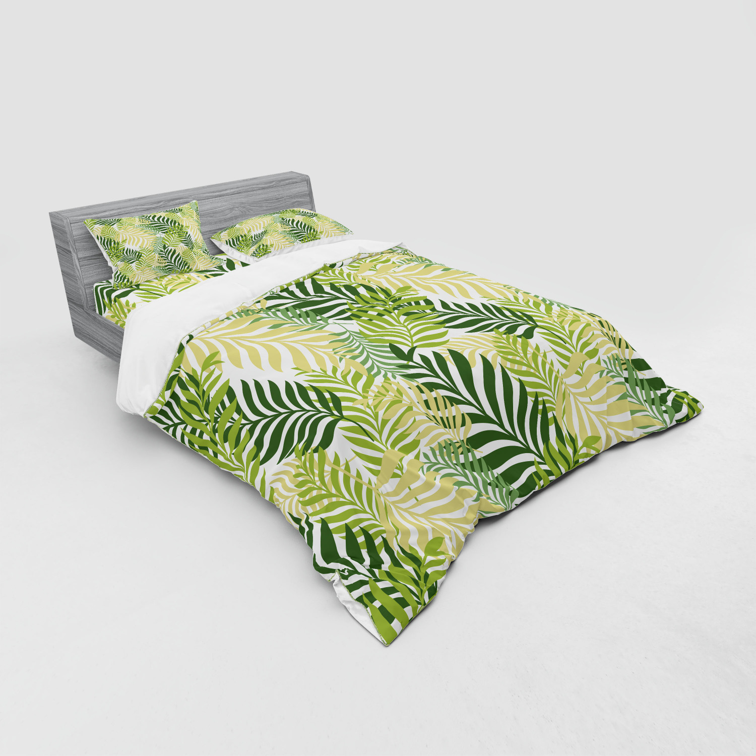 Ambesonne Spring Bedding Set Duvet Cover Sham Fitted Sheet in 3 Sizes - Picture 212 of 240