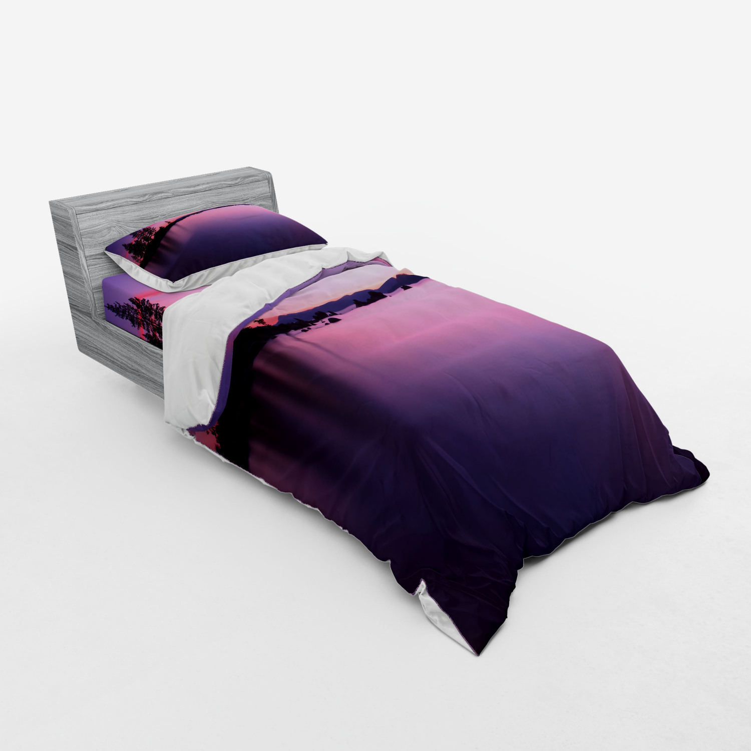 Ambesonne Nautical Theme Bedding Set Duvet Cover Sham ...