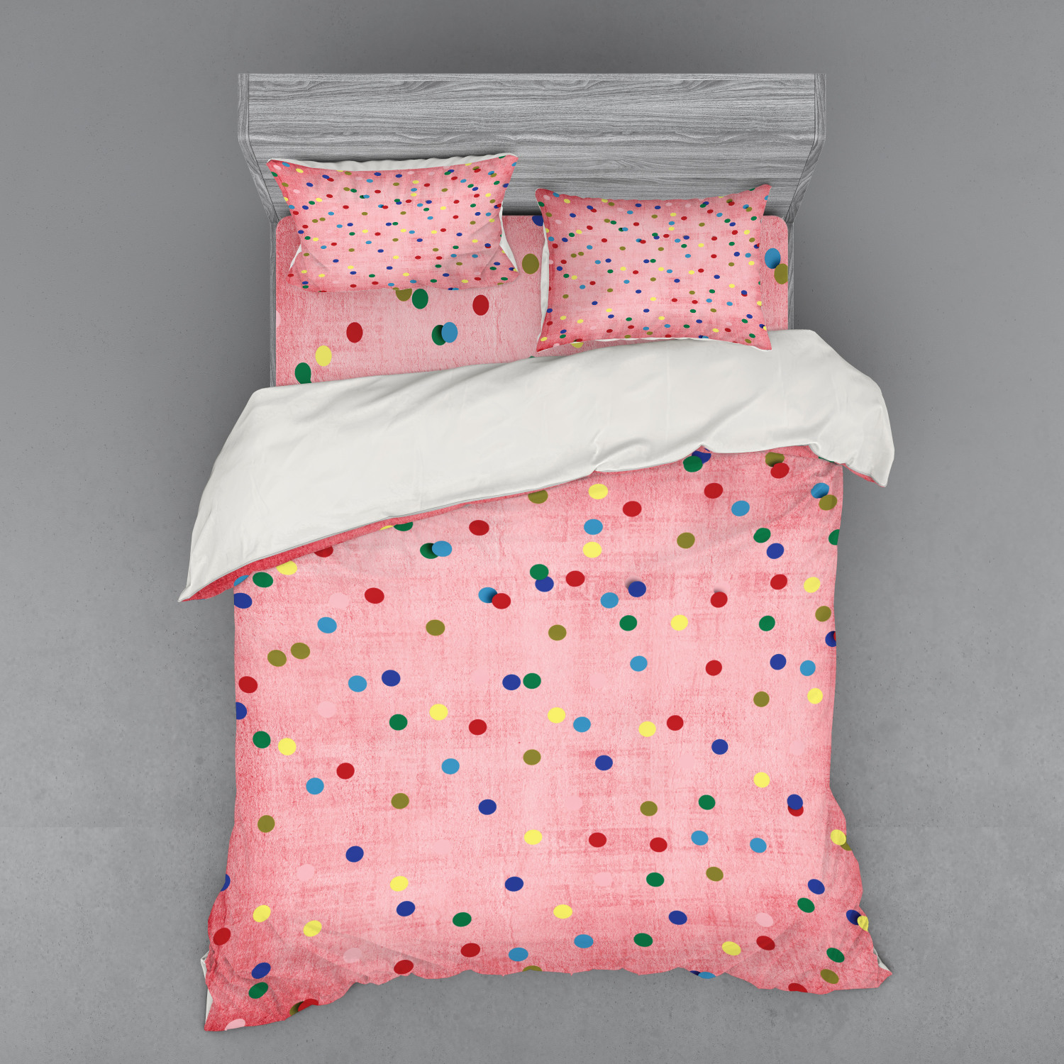 Ambesonne Retro Scene Bedding Set Duvet Cover Sham Fitted Sheet in 3 Sizes - Picture 95 of 244