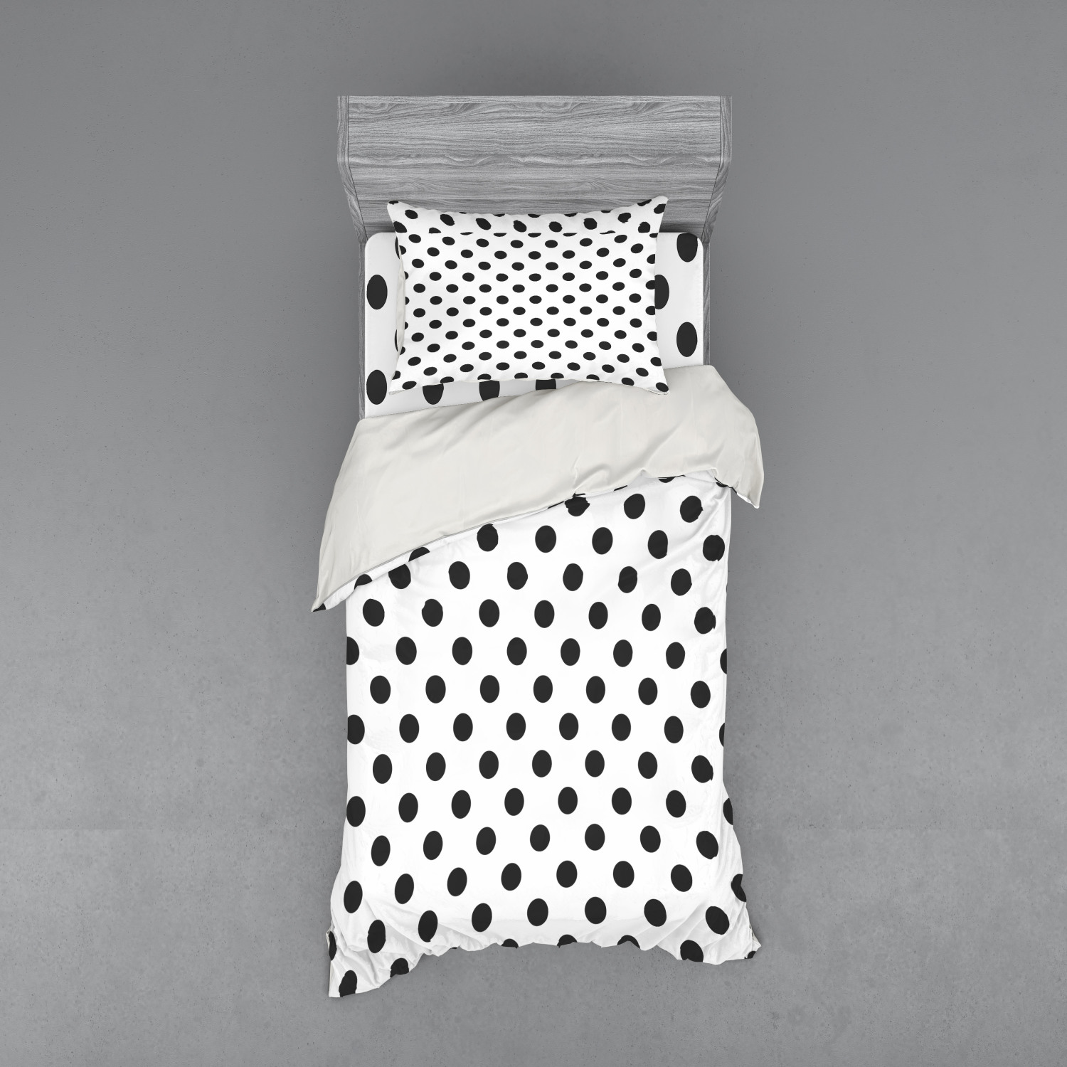 Ambesonne Retro Scene Bedding Set Duvet Cover Sham Fitted Sheet in 3 Sizes - Picture 129 of 244
