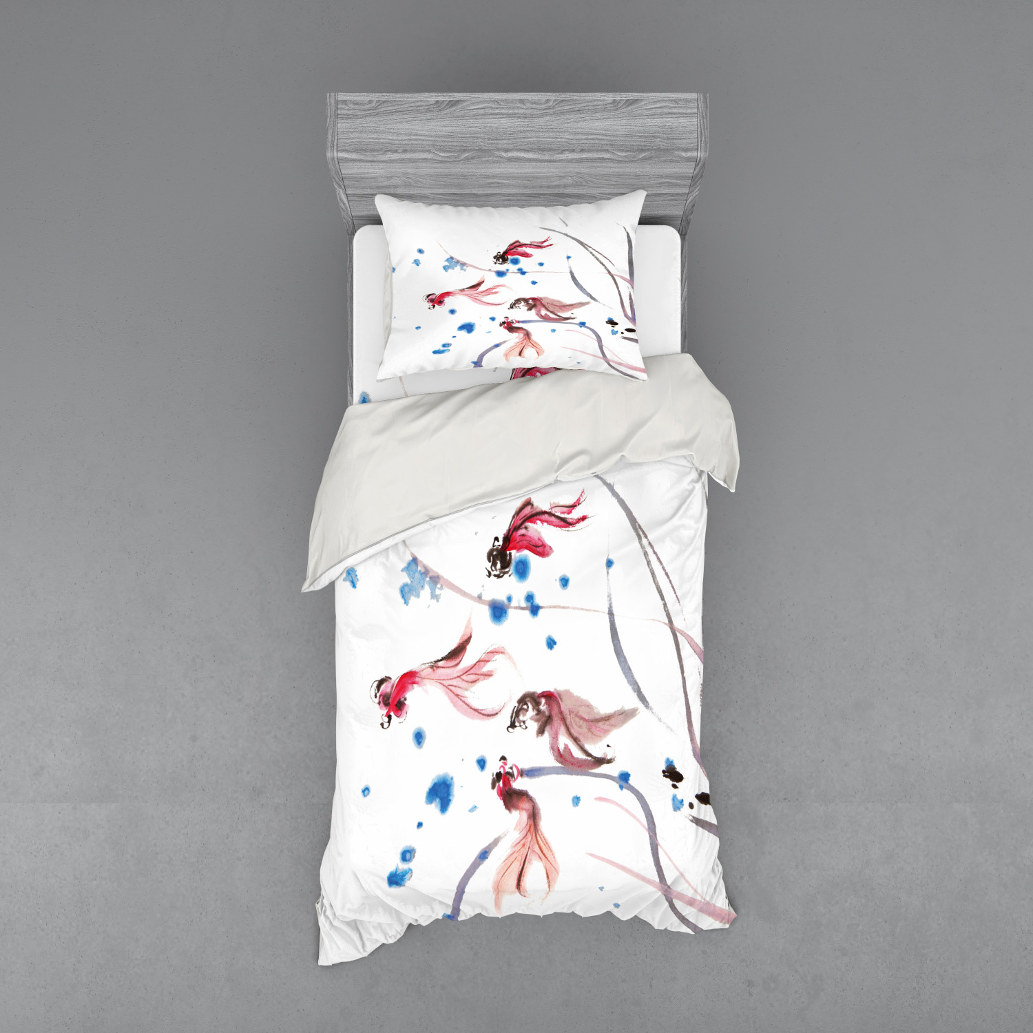 Ambesonne Ethnic Design Bedding Set Duvet Cover Sham Fitted Sheet in 3 Sizes - Picture 217 of 240