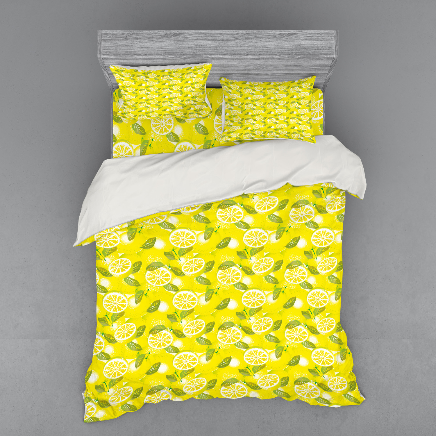Ambesonne Spring Bedding Set Duvet Cover Sham Fitted Sheet in 3 Sizes - Picture 95 of 240