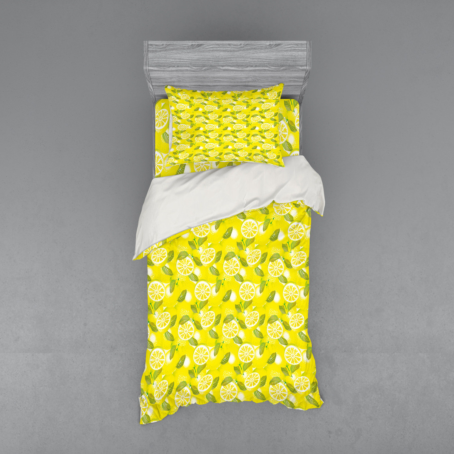 Ambesonne Spring Bedding Set Duvet Cover Sham Fitted Sheet in 3 Sizes - Picture 93 of 240