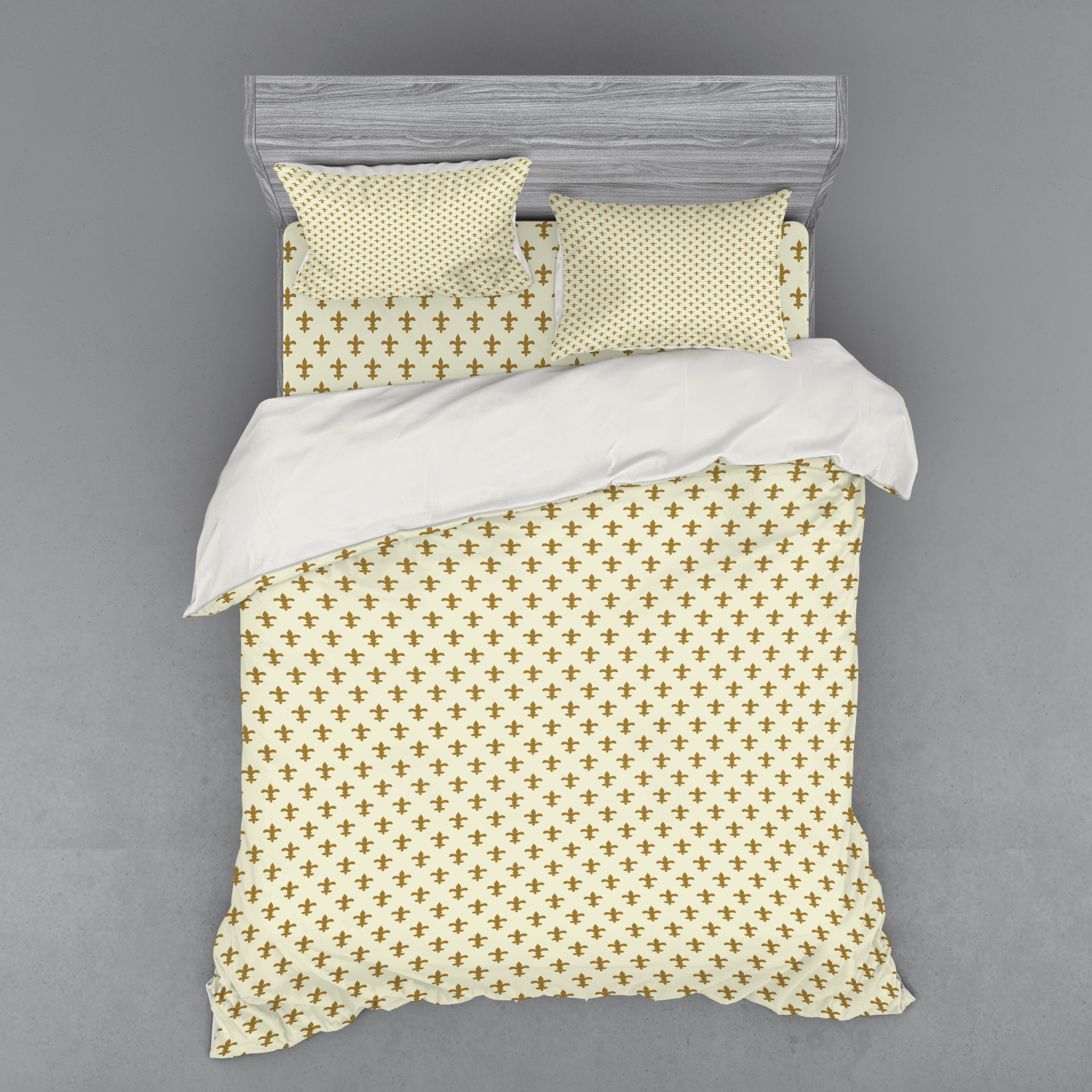 Ambesonne Retro Scene Bedding Set Duvet Cover Sham Fitted Sheet in 3 Sizes - Picture 83 of 244