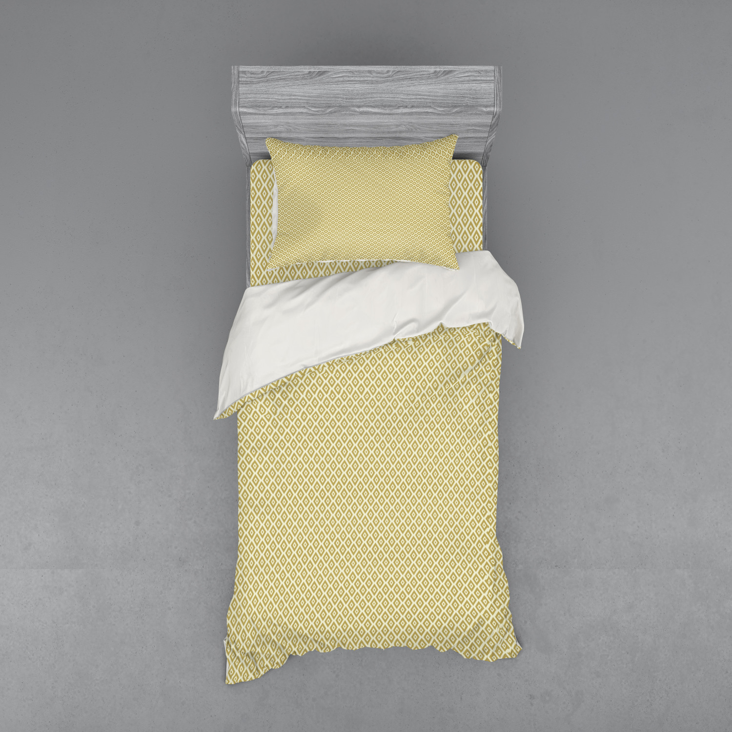 Ambesonne Retro Scene Bedding Set Duvet Cover Sham Fitted Sheet in 3 Sizes - Picture 65 of 244