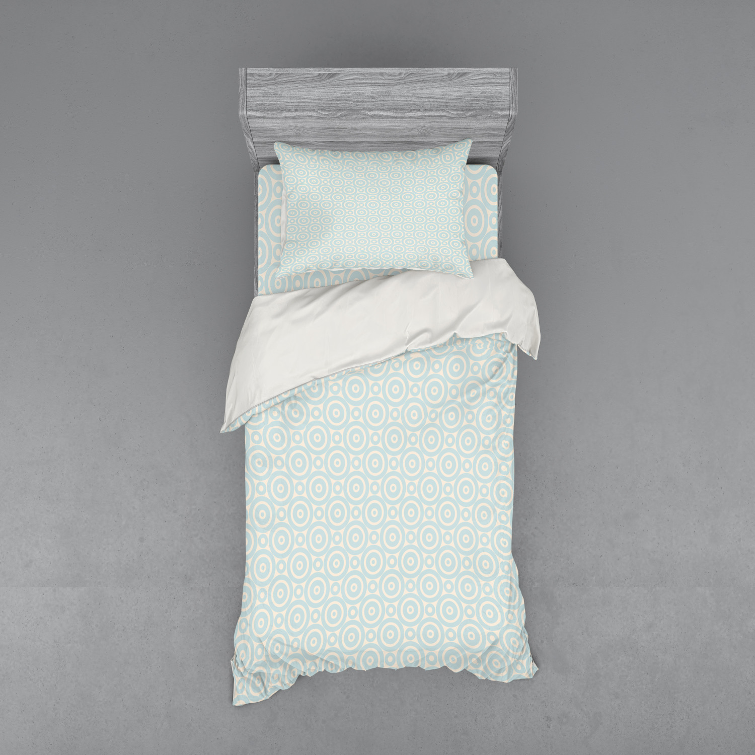 Ambesonne Retro Scene Bedding Set Duvet Cover Sham Fitted Sheet in 3 Sizes - Picture 37 of 244