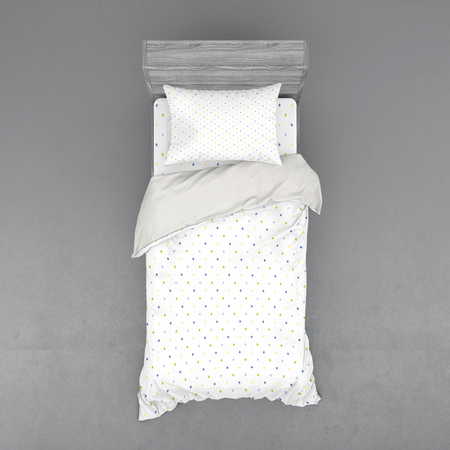 Ambesonne Retro Scene Bedding Set Duvet Cover Sham Fitted Sheet in 3 Sizes - Picture 181 of 244