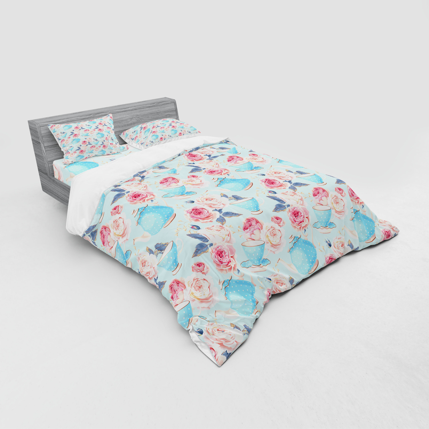 Ambesonne Vintage Scene Bedding Set Duvet Cover Sham Fitted Sheet in 3 Sizes - Picture 96 of 244